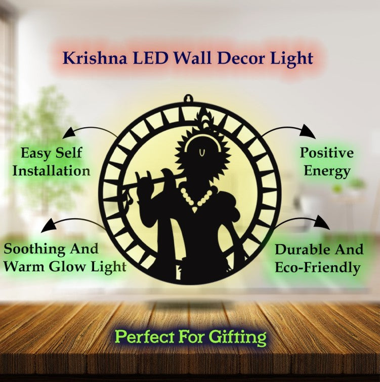 Krishna  Wall Decor Light LED